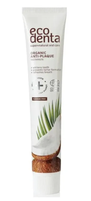 EcoDenta Dentifrice Bio Anti-Plaque Coco 75ml