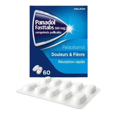 Panadol Fasttabs 500mg 60 Tablettes