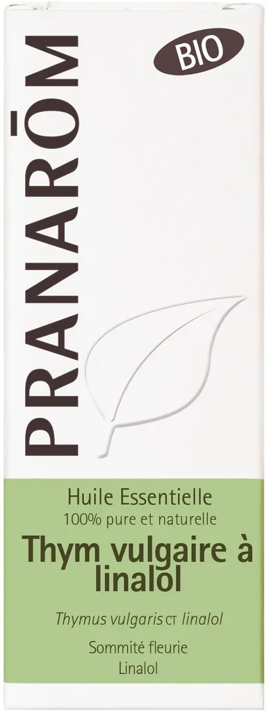 Pranarôm Thym Vulgaire à Linalol Huile Essentielle Bio 5ml