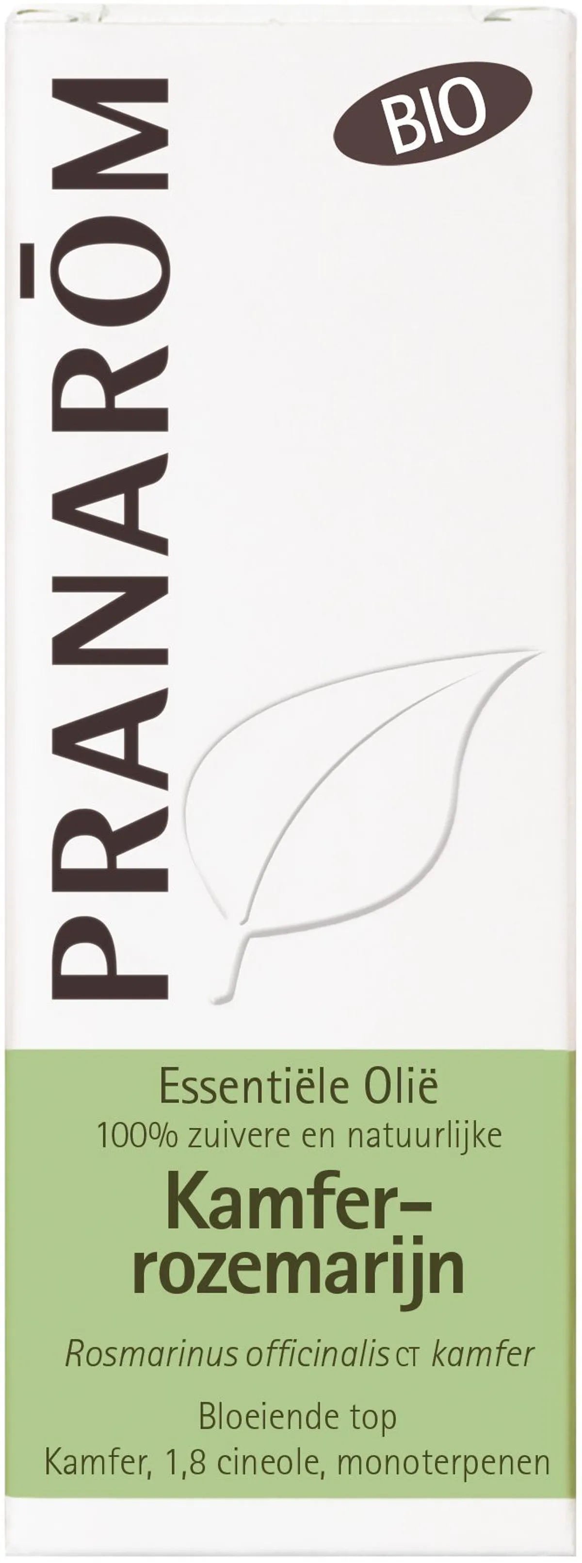 Pranarôm Rozemarijn met Kamfer Essentiële Olië Bio 10ml