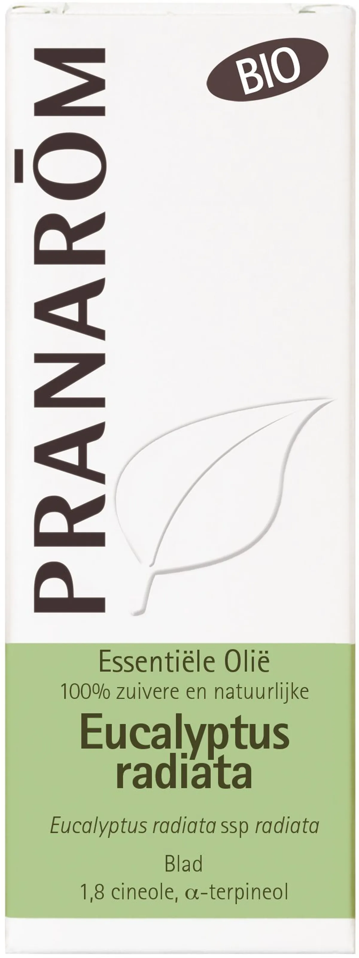 Pranarôm Eucalyptus Radiata Essentiële Olië Bio 10ml
