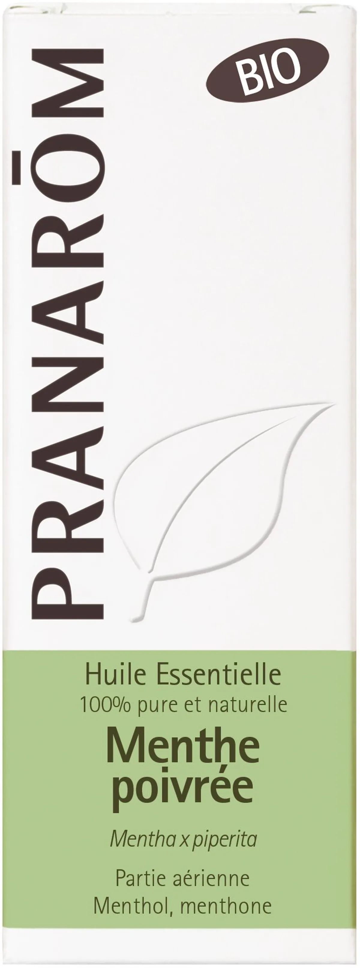 Pranarôm Menthe Poivrée Huile Essentielle Bio 10ml