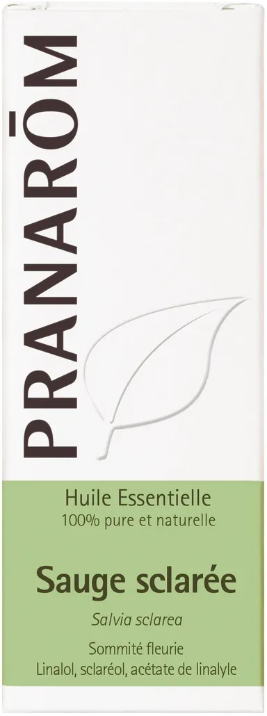 Pranarôm Sauge Sclarée Huile Essentielle 10ml