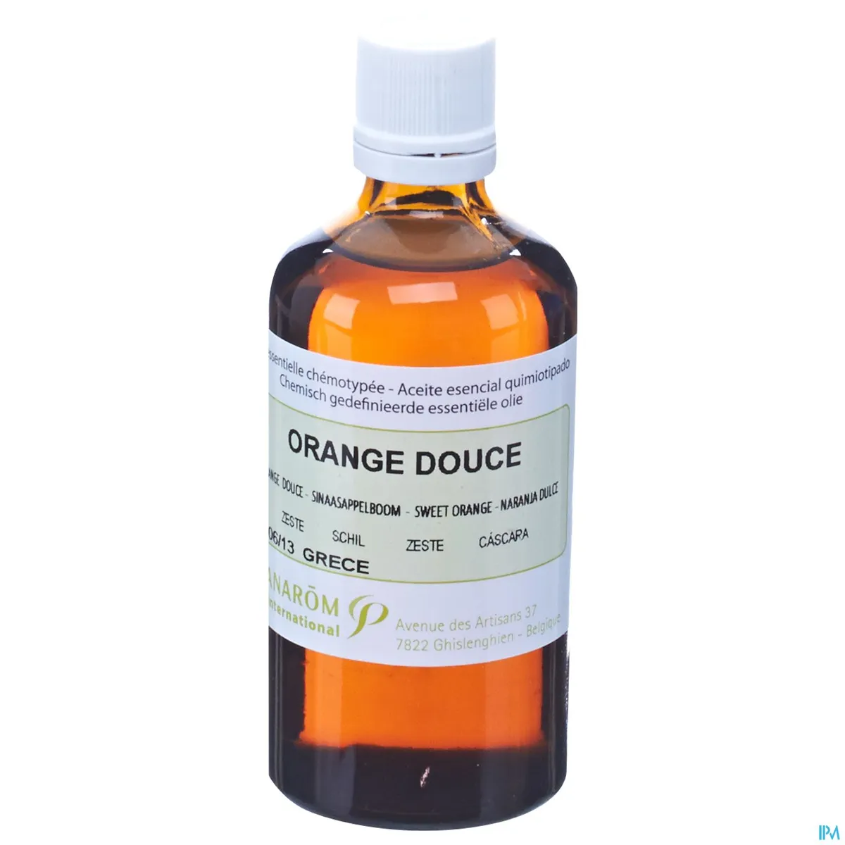 Pranarôm Orange Douce Huile Essentielle 100ml