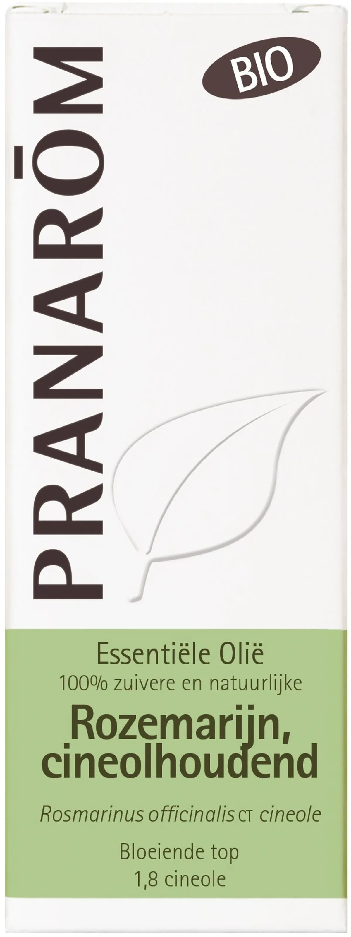 Pranarôm Rozemarijn Cineolhoudend Essentiële Olië Bio 10ml
