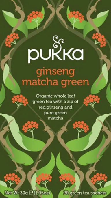 Pukka Ginseng Matcha Green 20 Sachets
