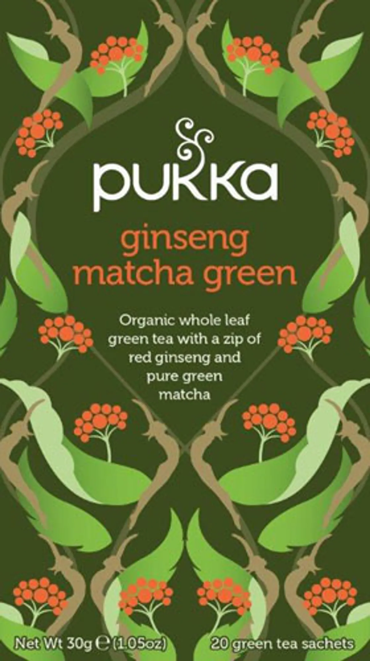 Pukka Ginseng Matcha Green 20 Zakjes