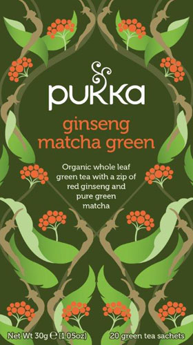 Pukka Ginseng Matcha Green 20 Zakjes - Pukka