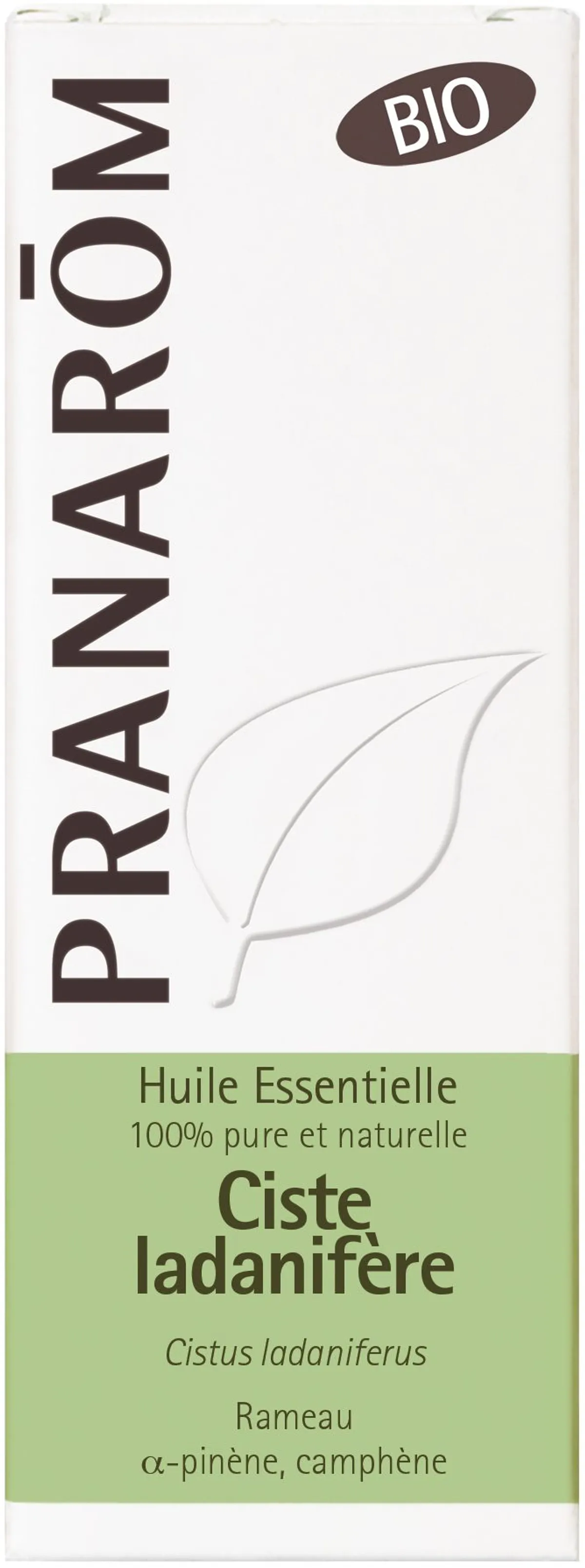 Pranarôm Ciste Ladanifère Huile Essentielle Bio 5ml
