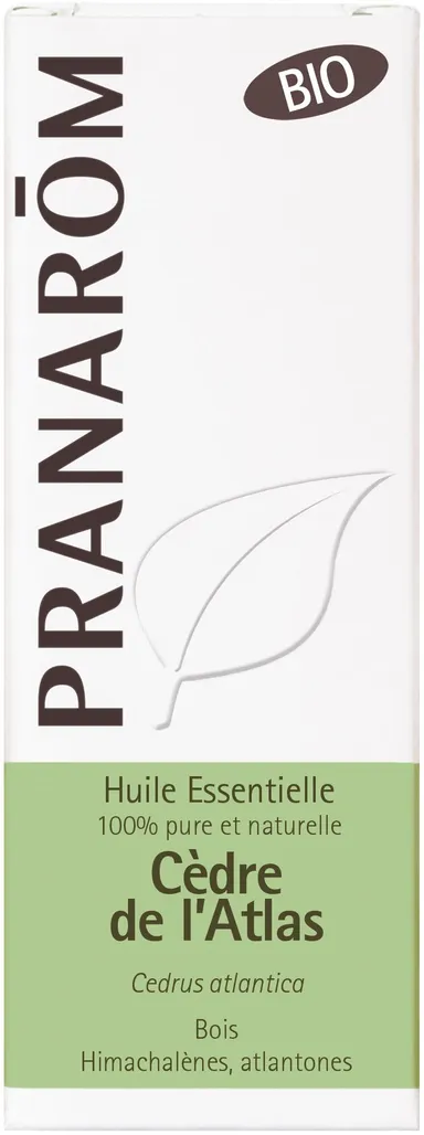 Pranarôm Cèdre de l'Atlas Huile Essentielle Bio 10ml