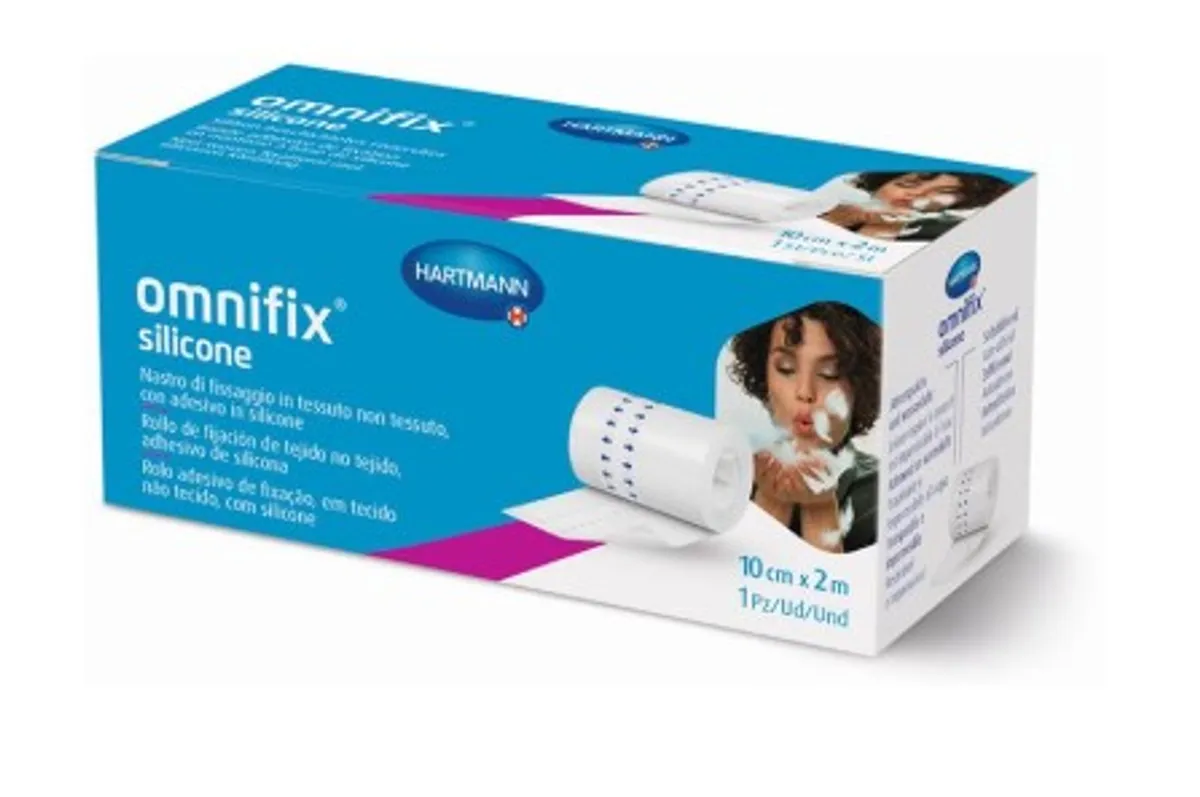 Hartmann Omnifix Silicone Selfcare 10 cm x 2 m 1 Stuk