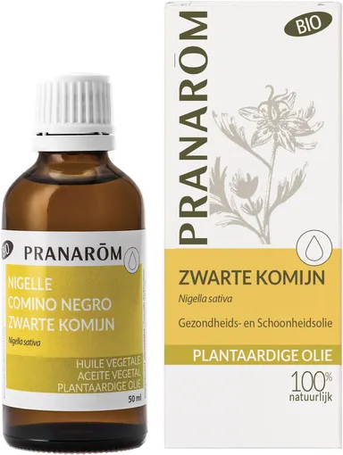 Pranarôm Nigella Plantaardige Olie Bio 50ml