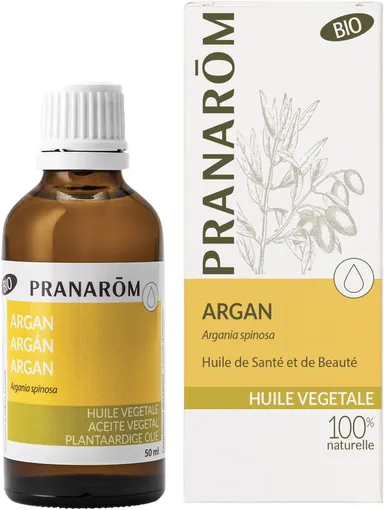 Pranarôm Argan Huile Végétale Bio 50ml