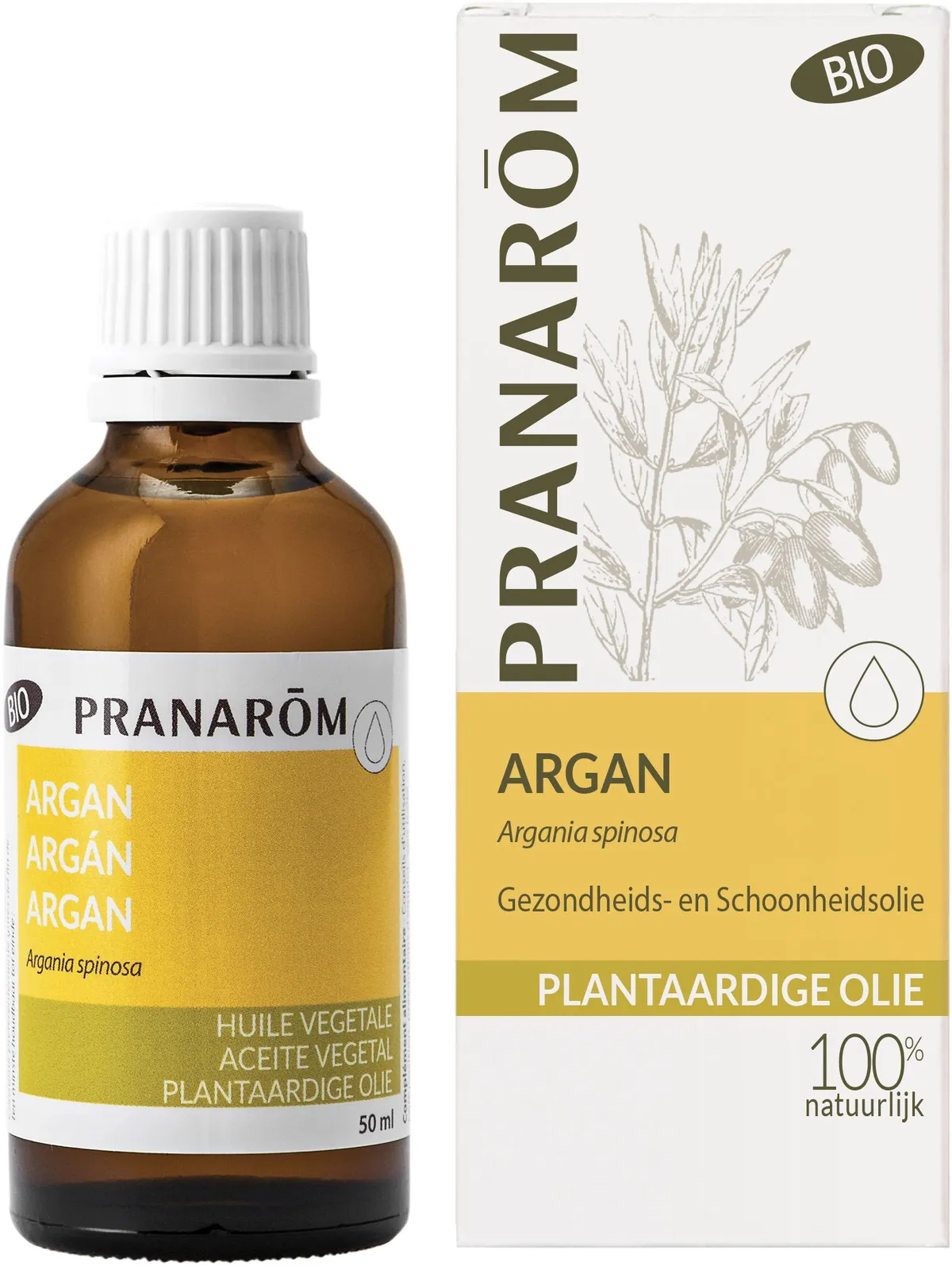 Pranarôm Argaan Plantaardige Olie Bio 50ml