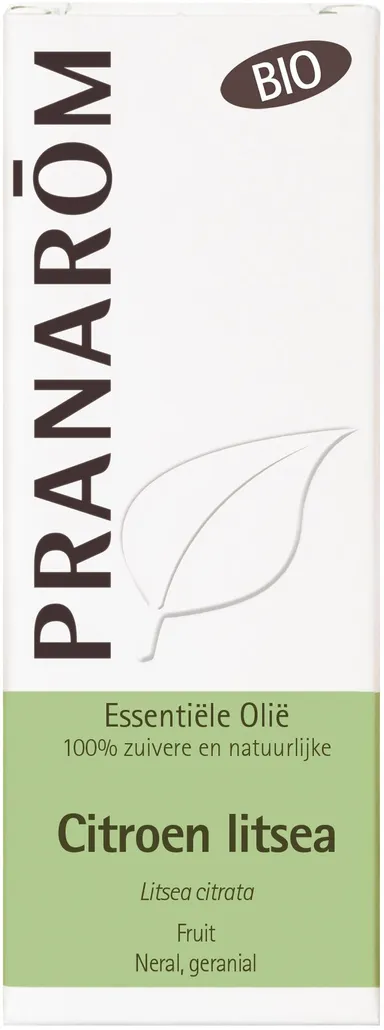Pranarôm Citroen Litsea Essentiële Olië Bio 10ml