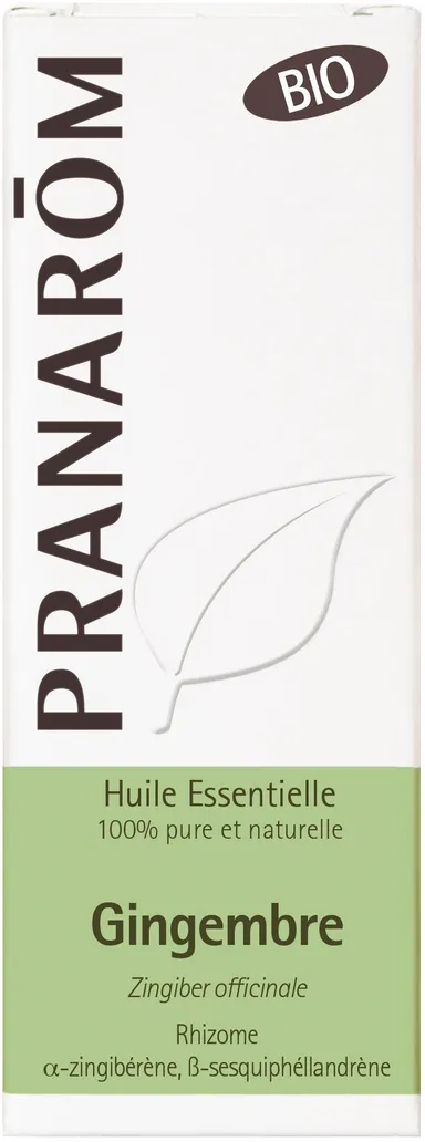 Pranarôm Gingembre Huile Essentielle Bio 5ml