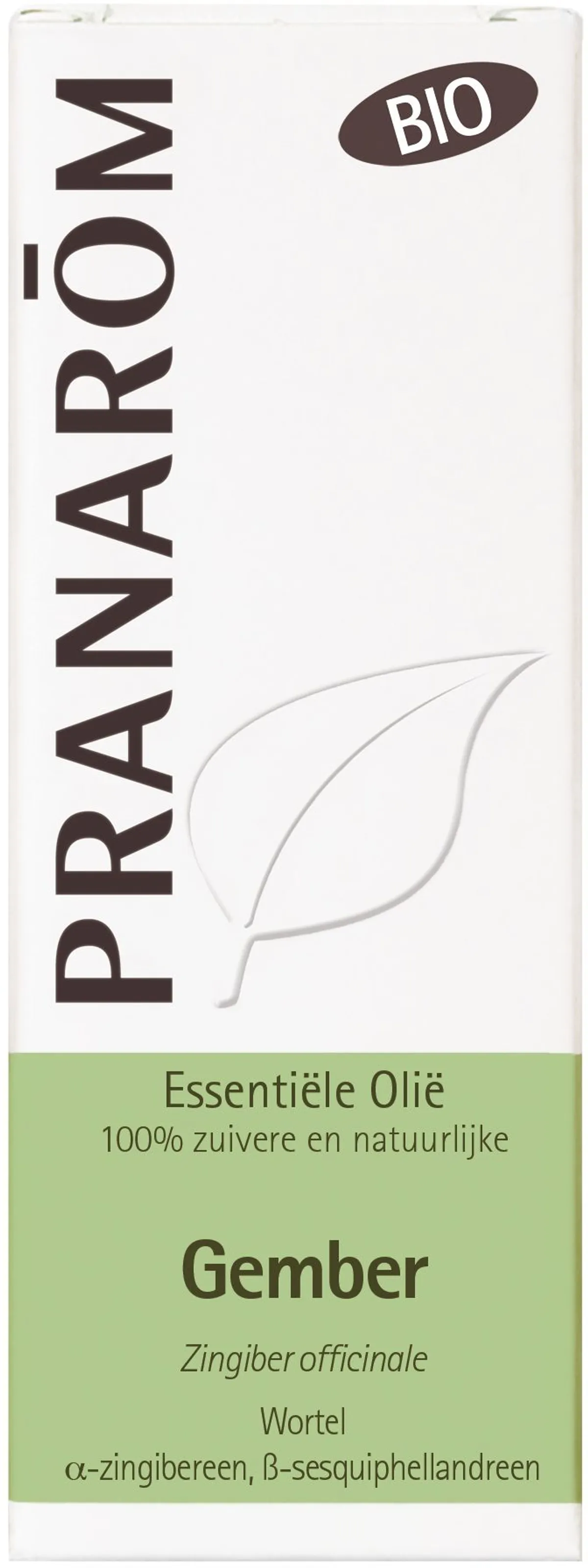 Pranarôm Gingembre Essentiële Olië Bio 5ml