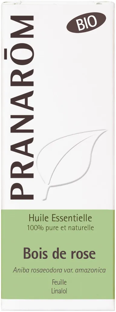 Pranarôm Bois de Rose Huile Essentielle Bio 10ml