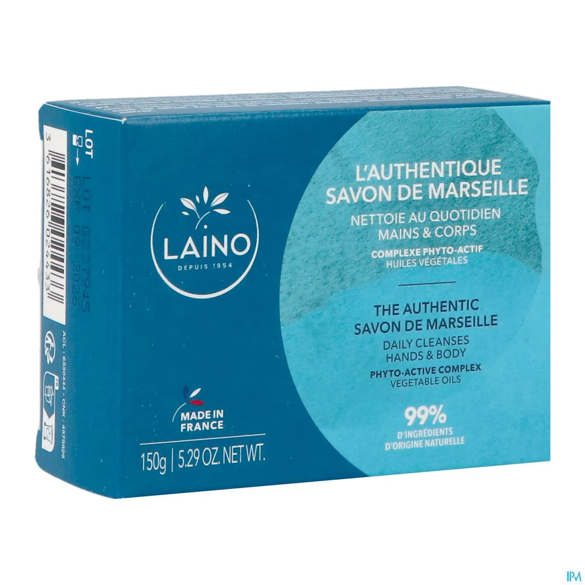 Laino Savon Marseille Naturel 150g