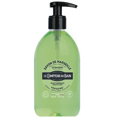 Le Comptoir du Bain Savon Liquide Marseille Verveine 500ml