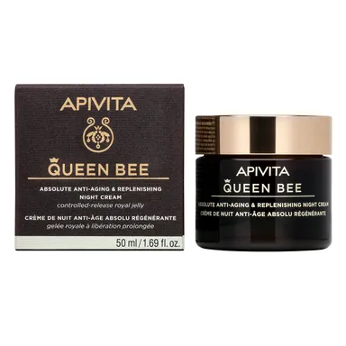 Apivita Queen Bee Creme De Nuit Anti-âge Absolu Régénérante 50ml
