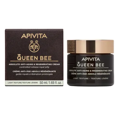 Apivita Queen Bee Crème Anti-âge Absolu Régénérante Texture Légère 50ml