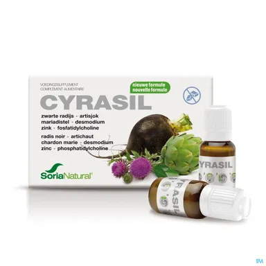 Soria Natural Cyrasil Ampullen 15x10 ml
