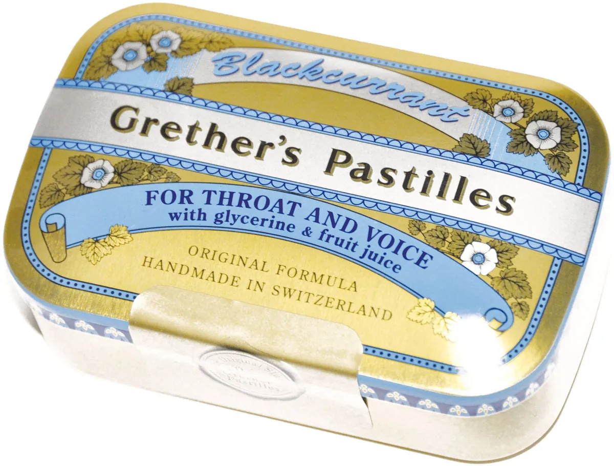 Grether's Pastilles Blackcurrant 110g