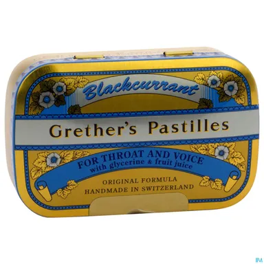 Grether's Pastilles Blackcurrant 110g