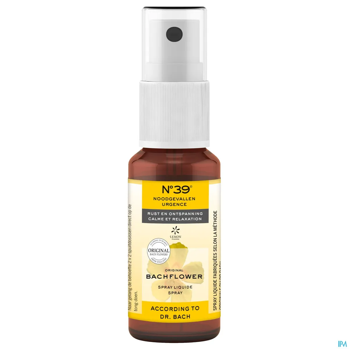 Bachbloesem Noodgeval Spray Dag 20ml