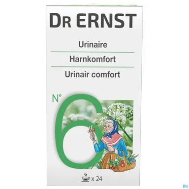 Dr Ernst Kruidenthee N6 Urineweg 24 Zakjes