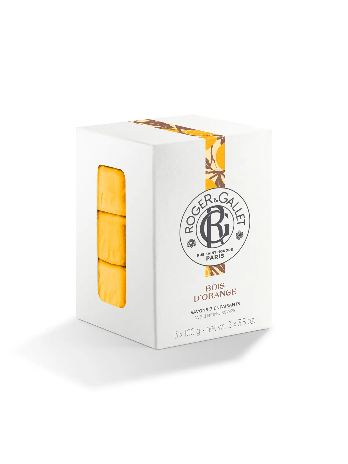 Roger&Gallet Bois Orange Savon 3x100g