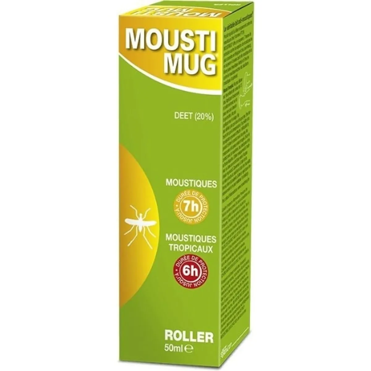 Moustimug 20% Deet Roller 50ml