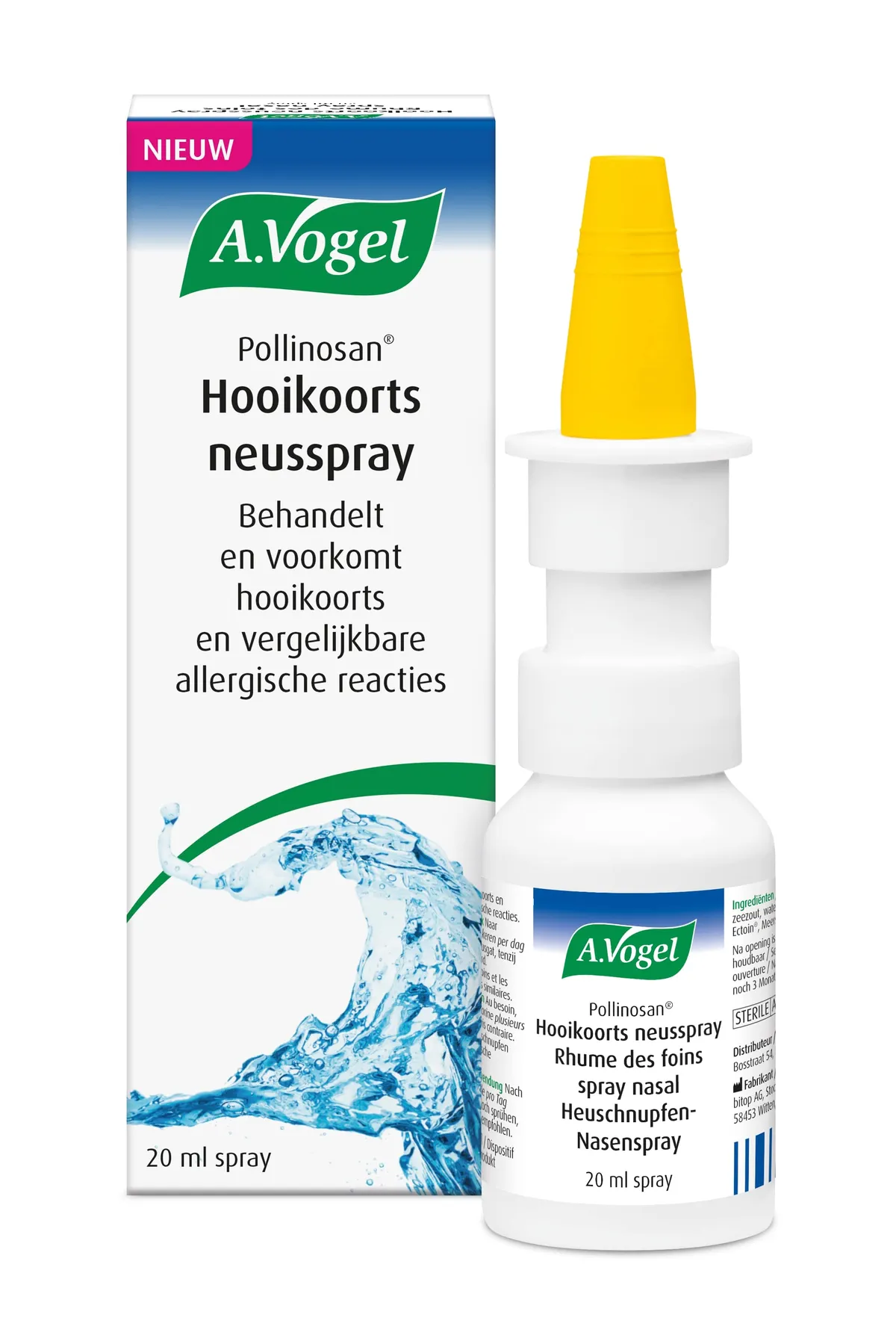 A.Vogel Pollinosan Hooikoorts Neusspray 20 ml