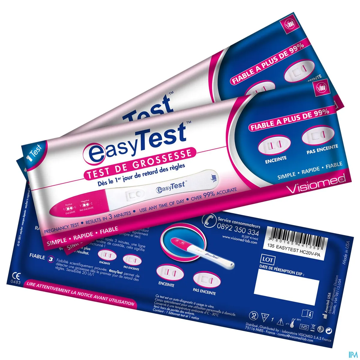 EasyTest Zwangerschapstest 20UI/I
