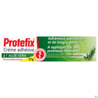 Protefix Crème Adhésive Aloé Vera 40ml