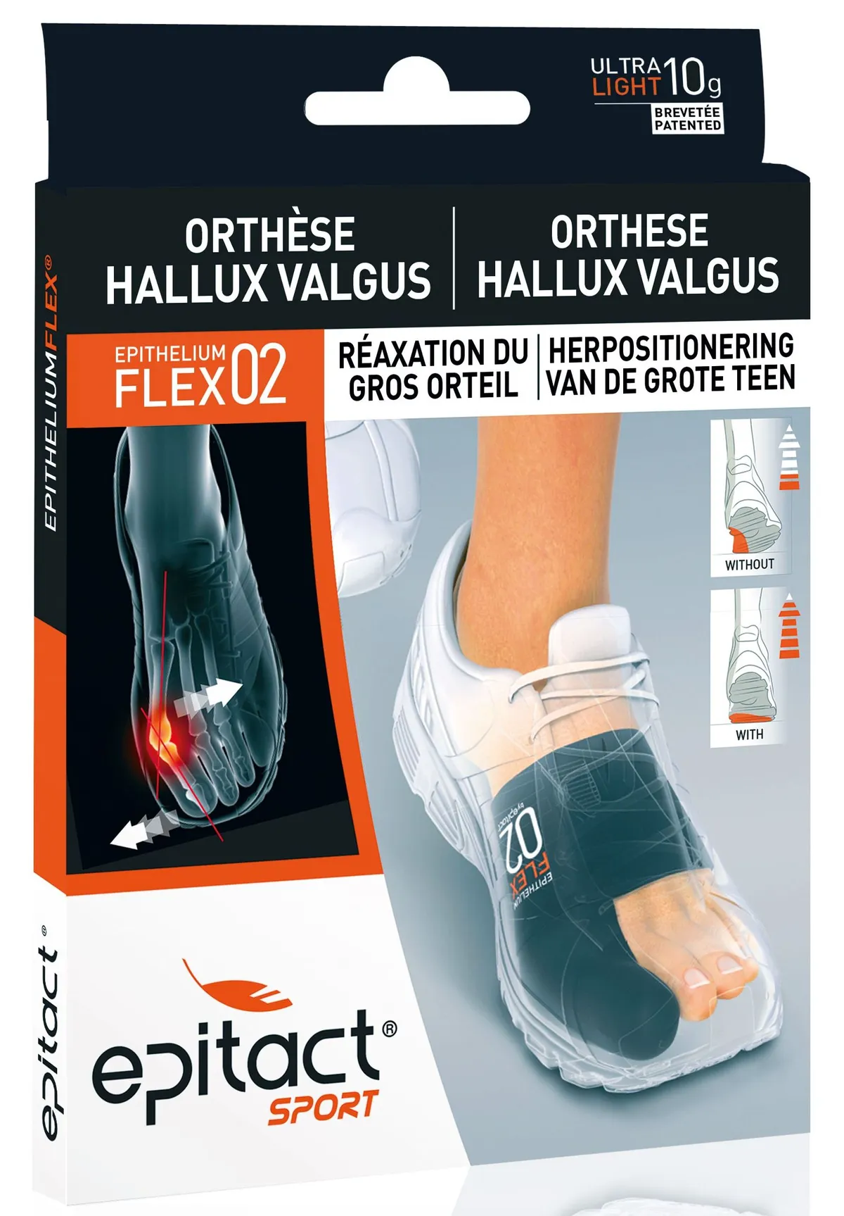 Epitact Sport Orthese Hallux Valgus L