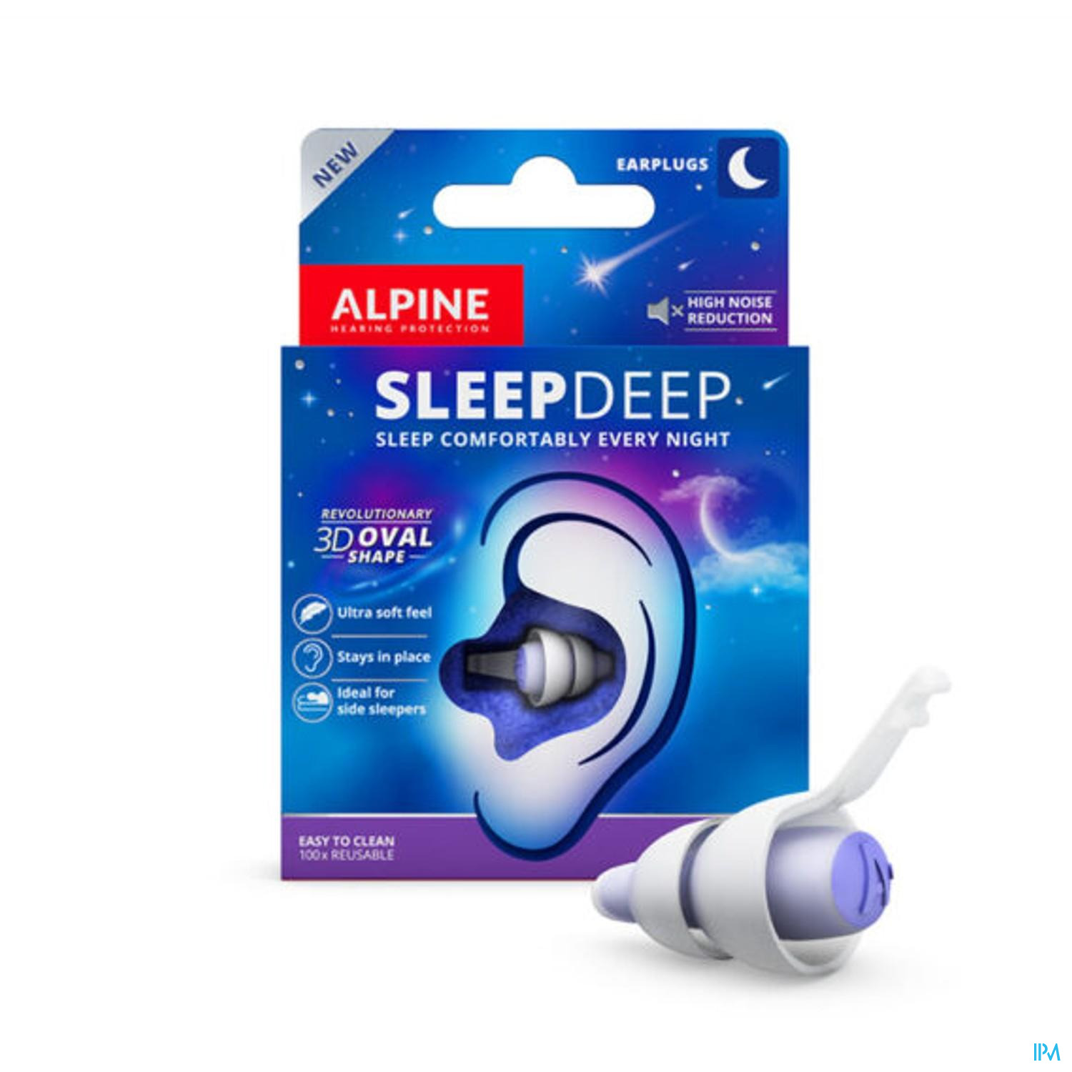 Alpine Sleepdeep Oordopjes 1 Paar - Alpine