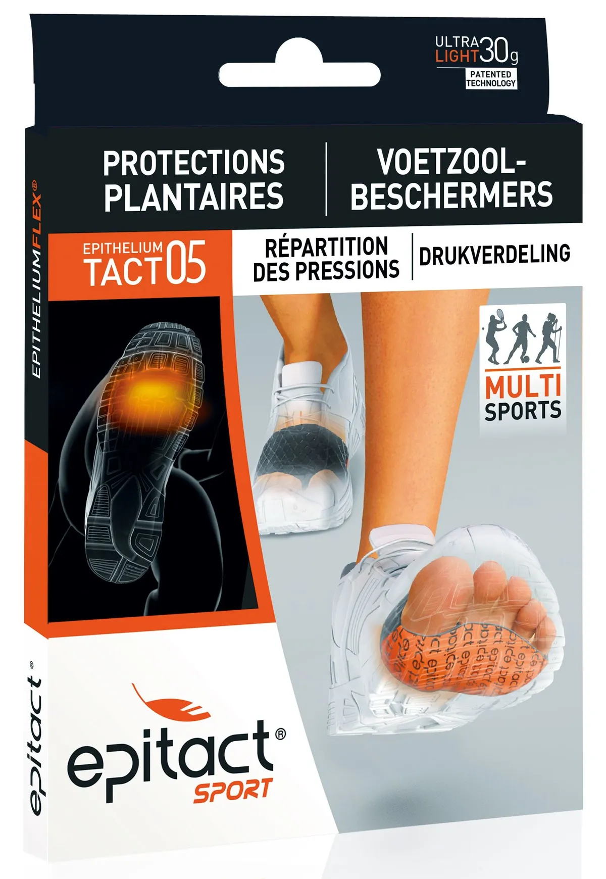 Epitact Sport Coussinets Plantaires M