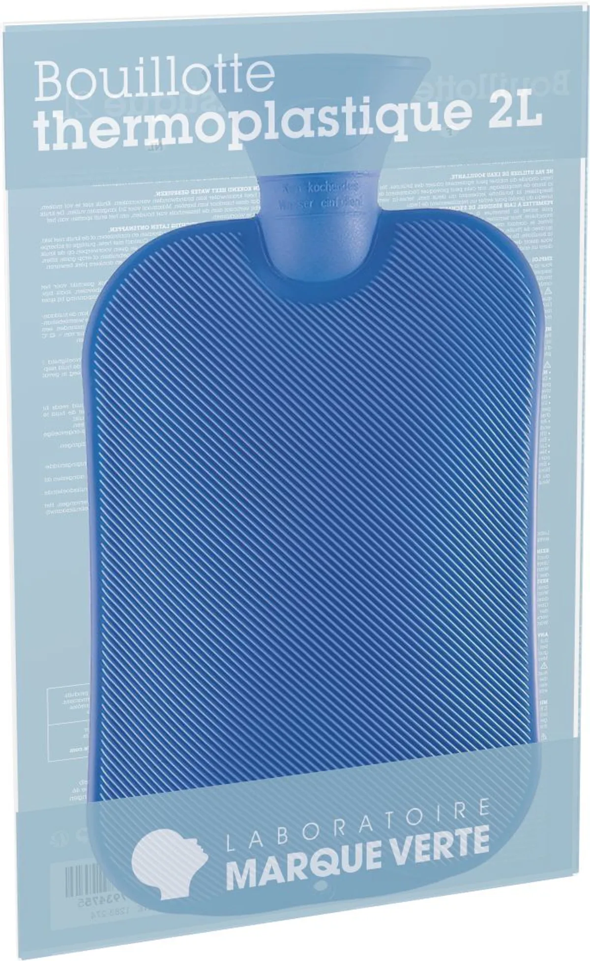 Marque Verte Bouillotte Bleue 2l