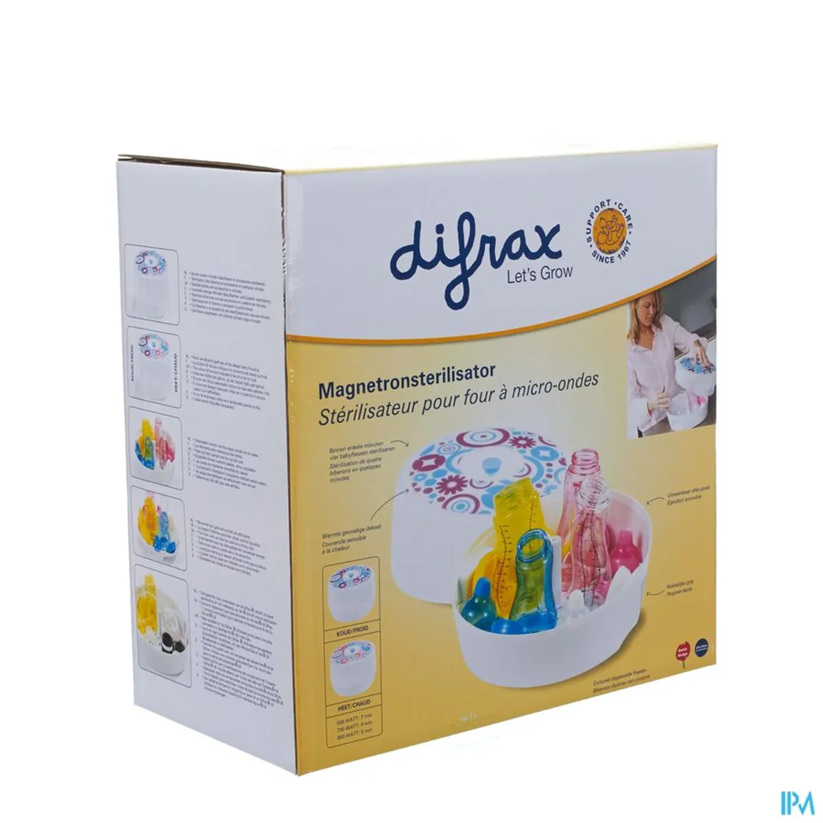 Difrax Sterilisateur Micro-ondes968