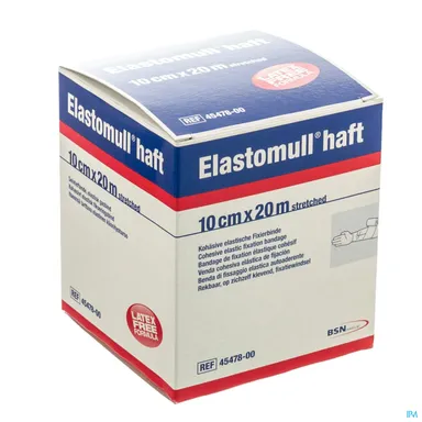 Elastomull Haft 10cmx20m Sans Latex
