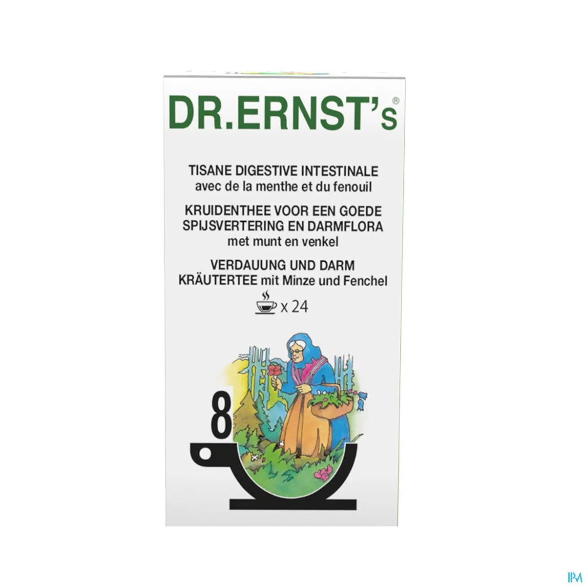 Dr Ernst Kruidenthee N2 Spijsvertering Ingewanden 24 zakjes