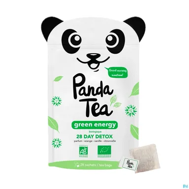 Panda Tea Green Energy Detox 28 Zakjes