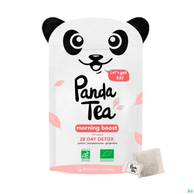 Panda Tea Morning Boost Detox 28 Sachets