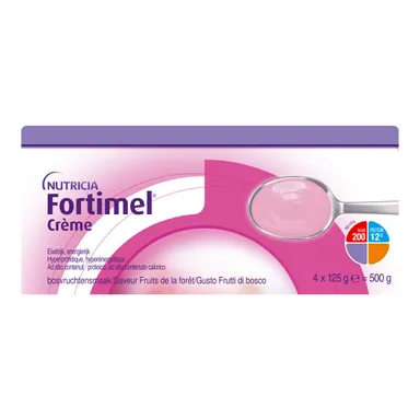 Fortimel Crème Saveur Fruits de la Forêt 4x125g