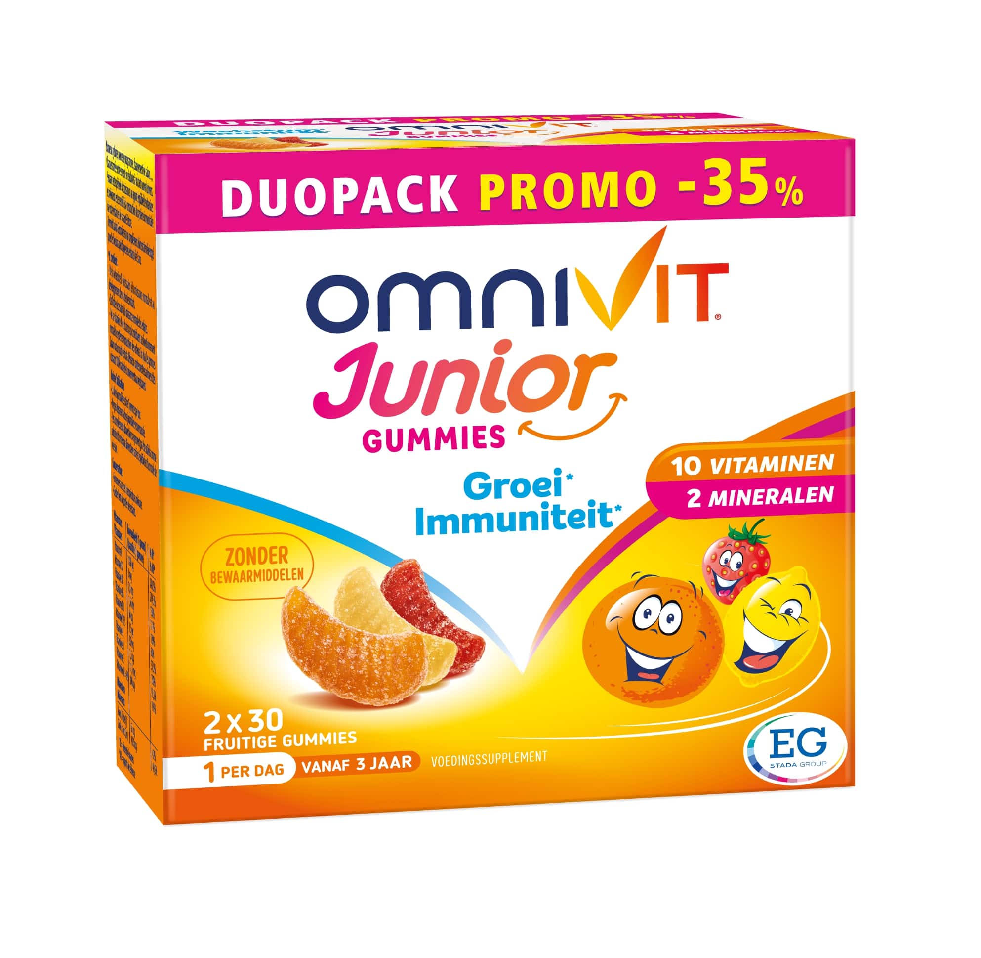 Omnivit Junior 2x30 Kauwgommen - Omnivit