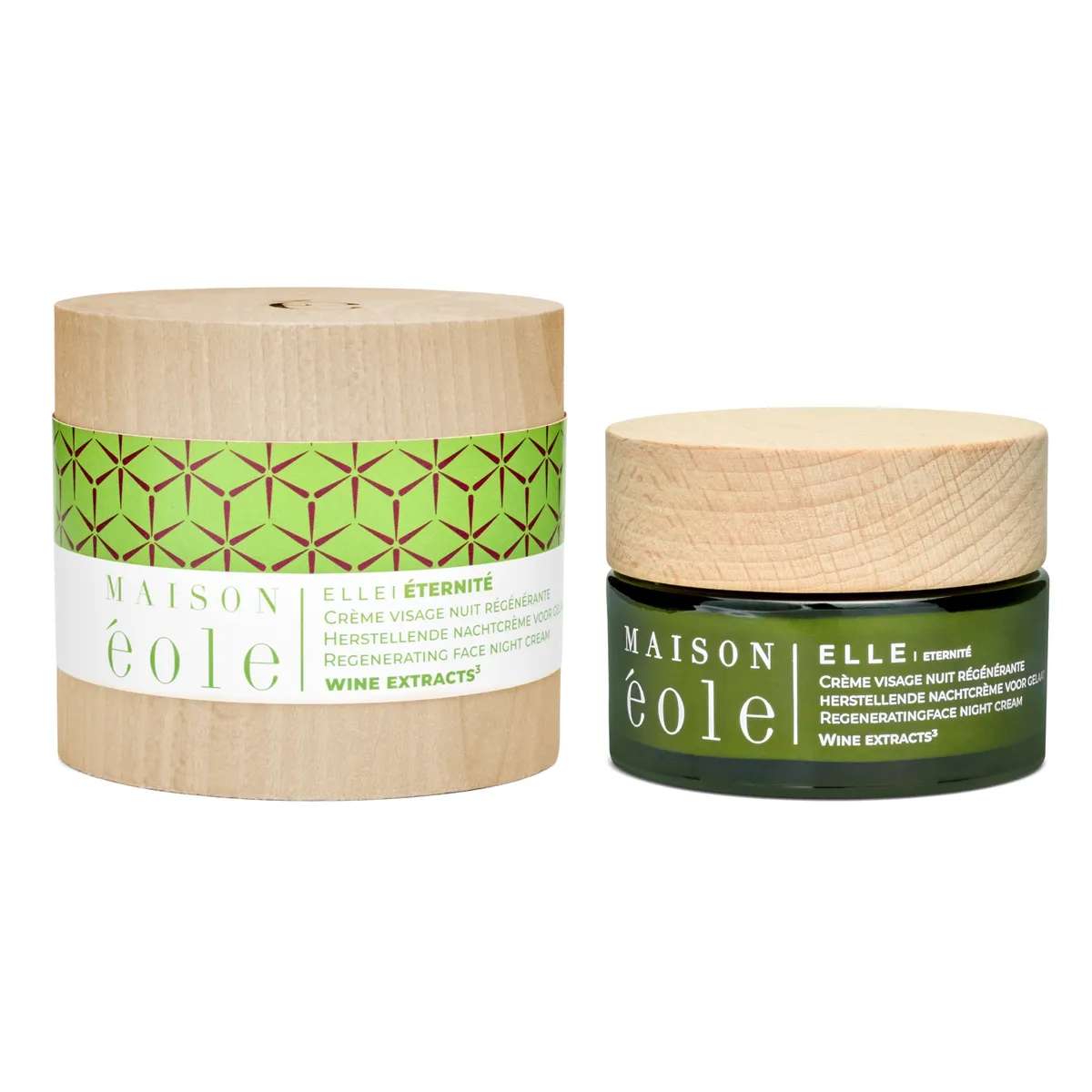 Maison Éole Crème Visage Nuit Régénérante Éternité 50ml