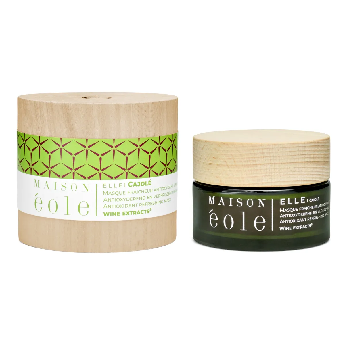 Maison Éole Masque Fraicheur Antioxydant Visage Cajolé 50ml