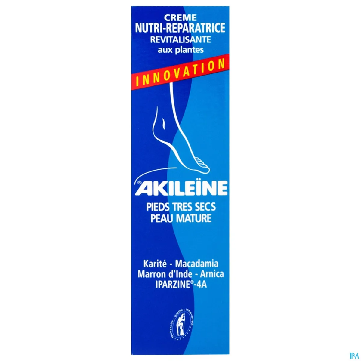 Akileine Crème Nutri Herstellend en Revitaliserend Droge Voeten 50ml